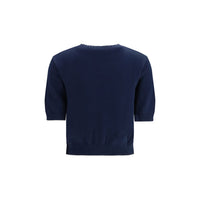 Blue Cotton Sweatshirt
