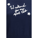 Blue Cotton Sweatshirt