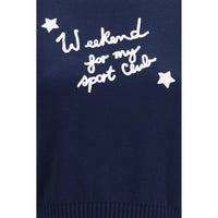 Blue Cotton Sweatshirt
