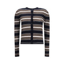 Blue Silk Cardigan