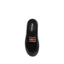 Black Suede Leather Slip-On Loafers