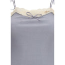 Blue Cashmere T-Shirt
