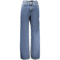 Blue Cotton Women's Jeans