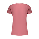 Pink Cotton Women's T-Shirt