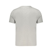 Gray Cotton Men's T-Shirt