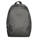 Black Polyester Men's Backpack