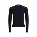 Blue Silk Cardigan