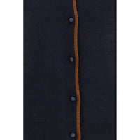 Blue Silk Cardigan