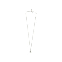 Gray Brass Necklace
