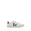 White Calf Leather Bos Taurus Low Top Sneakers