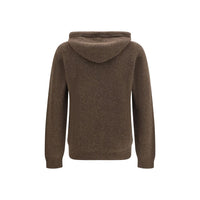 Brown Wool Oves Aries Hoodie