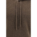 Brown Wool Oves Aries Hoodie