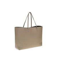 Beige Calf Leather Bos Taurus Shoulder Bag