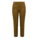 Brown Cotton Women Pants