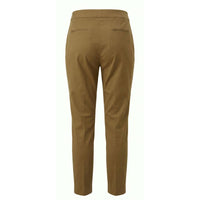 Brown Cotton Women Pants