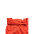 Orange Viscose Women Pants