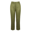Green Viscose Women Pants