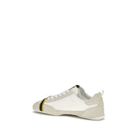 Gray Fabric Athletic Sneakers