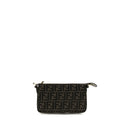 Brown Polyester Shoulder Bag