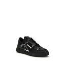 Black Calf Leather Bos Taurus Athletic Sneakers