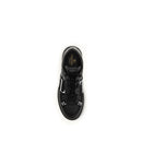 Black Calf Leather Bos Taurus Athletic Sneakers