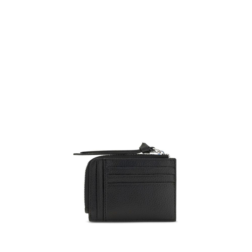 Black Calf Leather Bos Taurus Wallet