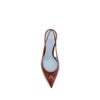Multicolor Calf Leather Bos Taurus High Heel Pumps