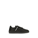 Black Calf Leather Bos Taurus Athletic Sneakers