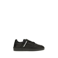 Black Calf Leather Bos Taurus Athletic Sneakers