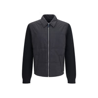 Black Wool Oves Aries Full-Length Jacket
