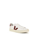 White Calf Leather Bos Taurus Low Top Sneakers