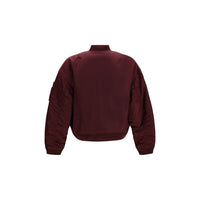 Bordeaux Nylon Bomber