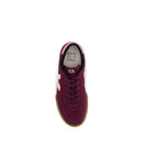 Purple Suede Leather Sneakers