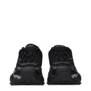 Black Fabric Chunky Sneakers