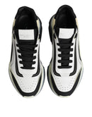 White Black Daymaster Two Tone Sneaker Shoes