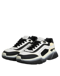 White Black Daymaster Two Tone Sneaker Shoes