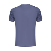 Blue Cotton Men's T-Shirt