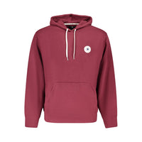 Red Cotton Mens Sweatshirt