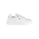 Bianco Polyurethane Donna Sneaker