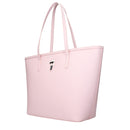 Pink Polyethylene Shoulder Bag