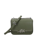 Green Leather Crossbody Bag
