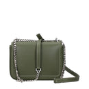 Green Leather Crossbody Bag
