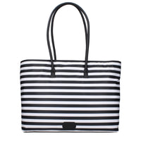 Black Fabric Shoulder Bag