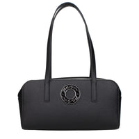 Black Leather Shoulder Bag