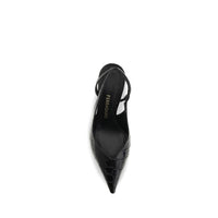 Black Calf Leather Bos Taurus Pumps