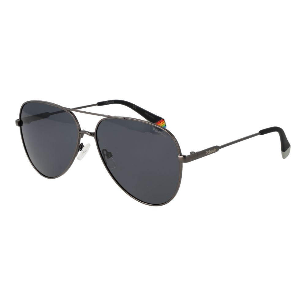 Gray Metal Sunglasses
