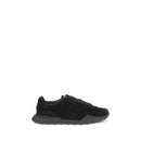 Black Calf Leather Bos Taurus Athletic Sneakers