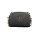 Black Polyurethane Women's Handbag