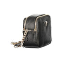 Black Polyurethane Women's Handbag