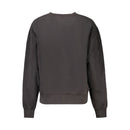 Black Cotton Women's Sweatshirt